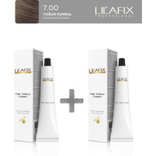Lil'afix 2'li Tüp Boya 100 ml 7.00 Yoğun Kumral