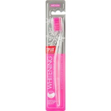 SPLAT Diş Fırçası Orta Sertlikte Beyazlatma Etkisiyle 1 Adet Pembe Renk