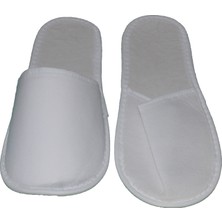 Yazoo Buklet Lüks Elyaf Terlik Tabanı Telalı Tek Kullanımlık Terlik 50 Çift Otel ve Hastane İçin