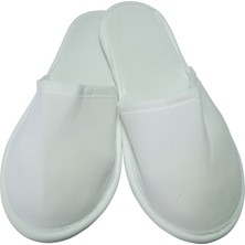 Liva Buklet Tek Kullanımlık Havlu Terlik 250 Çift EVA Tabanlı Özel Ambalajda