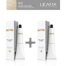 Lilafix Lil'afix 2'li Tüp Boya 60 ml 912 Ultra Açıcı Sarı