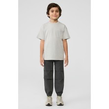 NBT BSC Bg Store Erkek Çocuk Gri Tshirt