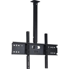 Ett Pm-32 Led/lcd/plazma 70-90-110 cm Dar Ağız 45 Derece Açılı Tavan Tv Askı Aparatı