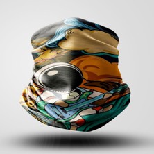 Delta Galaxy Motorcu Bandana Maske Outdoor Boyunluk Unisex