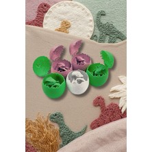 Dinazor Yumurtası-Çatlayan Yumurta Oyuncak-Dino Egg / 5 Adet, 3 Renk