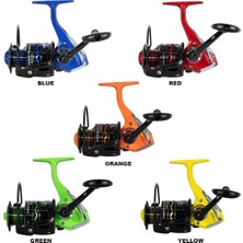 Remixon New Modern Times Orange 4000 1 Bilyalı 5.2:1 Devirli Metal Kafa Spin Olta Makinesi