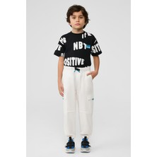 NBT Jeans Bg Store Erkek Çocuk Beyaz Pantolon