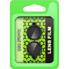 Lunira  Xiaomi Redmi 15C 4g Raze Metal Kamera Lens - Siyah 7577