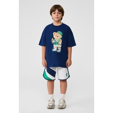 NBT Jeans Bg Store Erkek Çocuk Lacivert Tshirt