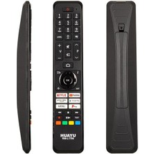 Ett Huayu RM-L1796 Netflix-Youtube-Prime Video-Google Play- Menu-Tv3 Play Tuşlu Universal LCD Le