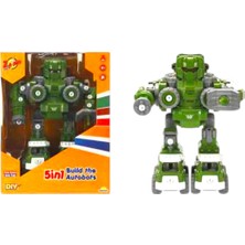 Sunman Zapp LM905-A Sök Tak Autobots 5in1 Sesli Işıklı 133 Parça 3+
