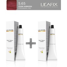 Lil'afix 2'li Tüp Boya 100 ml 5.65 Çilek Kırmızısı