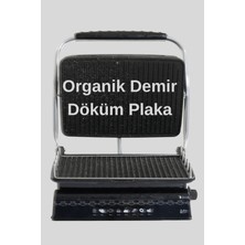 Allians Ultra Granit Tost Makinesi, 1800W, Yağ Hazneli, Demir Döküm, Pratik Kullanım