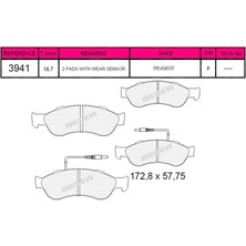 Qcb Ön Balata Pugeot J9 Premıer