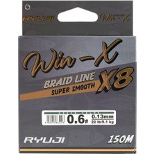 Ryuji Winx Green 0.10 mm 150MT 8 Kat Ip Misina 8.2kg Çeker