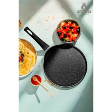 Amboss Mocca Granit Kaplama Krep Tavası 26 cm