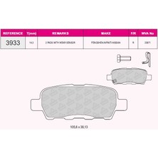 Qcb Fren Balata Arka Nıssan Qashqaı 1.5 Dcı 2007-2014/ Qashqaı 1.6i 2007-2014/ Qashqaı 2.0 Dcı 2007-2014/ X-Traıl 2.0 Dcı 2007-2013/ X-Traıl 2.0i 2007-2013/RENAULT Koleos 2.0 Dcı 2008-2014