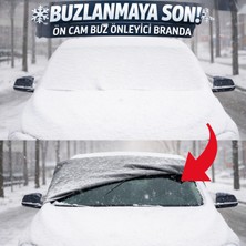 Dokaca Gri Araba Ön Cam Buz Bandı, Güneş Koruyucu Ön Cam Brandası