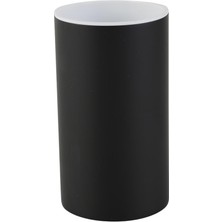 Kobos Tezgah Üstü Yuvarlak Diş Fırçalık Mat Siyah KBW-631MB