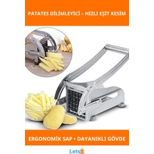 Allians Pratik ve Ergonomik Paslanmaz Çelik Patates Dilimleyici