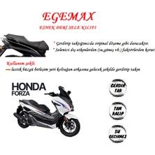 Egemax Honda Forza Esnek Sele Kılıfı Deri Su Geçirmez