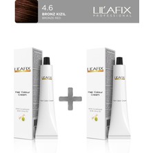 Lil'afix 2'li Tüp Boya 100 ml 4.6 Kestane Kızılı