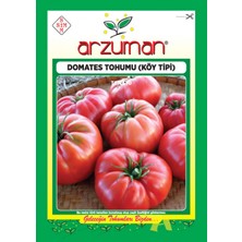 Arzuman Köy Tipi Domates Tohumu (300 Adet) Ege Pembesi