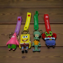 Çerçi Melek Sevimli Deniz Figürleri Anahtarlık Seti – 4’lü Silikon Çanta Süsü