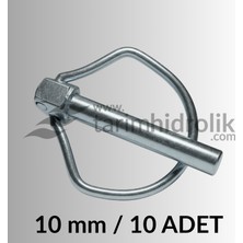 Bgl Yaylı Pim 10 mm 10 Adet