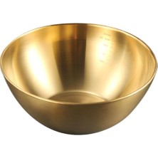 Lüks Gold Çelik  Karıştırma Kabı Goldmix 1800 ml ( 23 Cm)
