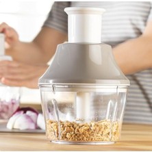 Allians Elma, Sebze ve Meyve Doğrayıcı, Pratik Mutfak Gereci, Krem Renk