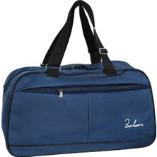 Barberri Nakış Detaylı Seyahat Spor Çantası