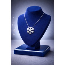 Eg Kuyumculuk 925 Ayar Gümüş Kar Tanesi Kolye