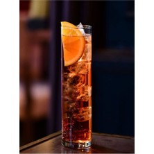 PremiumPort 6'lı Collins Bardağı Seti 370CC, Uzun Meşrubat ve Kokteyl Sunumu