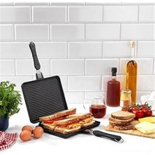 Allians Döküm Tost Izgara Seti 20X26 Cm, 2 Parça, Şık ve Dayanıklı Tasarım