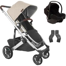 Uppa Baby Uppababy Cruz V2 Cosmo Travel Sistem Bebek Arabası Declan - Black