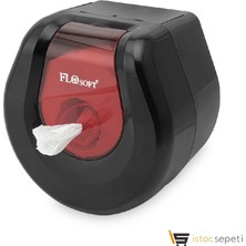 Flosoft Cimri Siyah Wc Kağıt Verici