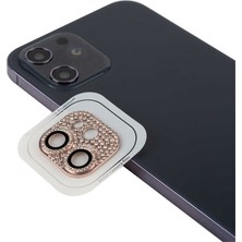 iPhone 12 Mini Uyumlu Sbt Cl-08 Kamera Lens Koruyucu-Pembe