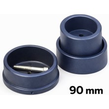 ERAL 90 mm Plastik Boru Kaynak Paftası Elit Seri Mavi Teflonlu PPRC Kaynak Ucu