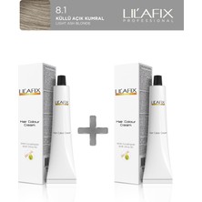 Lil'afix 2'li Tüp Boya 100 ml 8.1 Küllü Açık Kumral