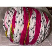 İhraç Fazlası Ejder Meyvası Desenli Kadife Kek Örgü Ipi