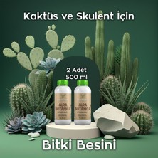 Ferment Tarım Ferment Aura Botanica Ikili 250 ml (2 Adet) Kaktüs ve Skulent Için Daha Canlı Görünüm ve Dengeli Büyüme