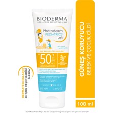 Photoderm Pediatrics Lait SPF50+ Bebek, Çocuk Çok Yüksek Korumalı Süt Formda Güneş Kremi 100 ml