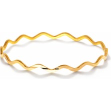 Altın Anne Zikzak Ajda Bilezik 22 Ayar 12 GR