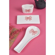 PremiumPort 3’lü Mutfak Seti: Fiyonk Tasarım, Kirli Kaşıklık, Kaşık Altlığı, Süngerlik, Yağdanlık Altı