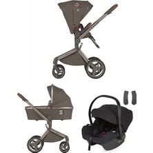 Anex Flo Çift Yönlü Bebek Arabası | Portbebe ve Oto Koltuğu Dahil 3’ü 1 Arada Set