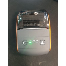 Bluetooth Taşınabilir Termal Etiket Yazıcı 58MM