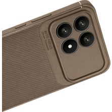 Novis Liora Newface Xiaomi Poco F8 Pro Auto Focus Karbon Kapak - Kahverengi