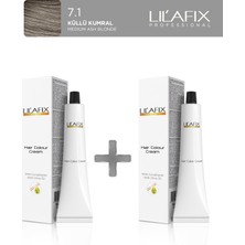 Lil'afix 2'li Tüp Boya 100 ml 7.1 Küllü Kumral