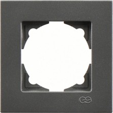 Günsan Elektrik GÜNSAN EQONA M. FÜME TEKLİ ÇERÇEVE